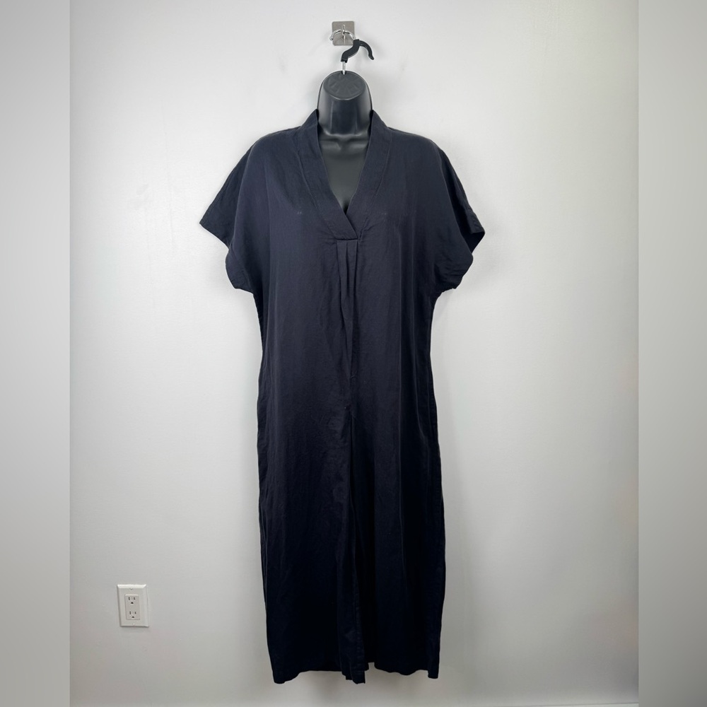 Classic Black V-Neck Jumpsuit